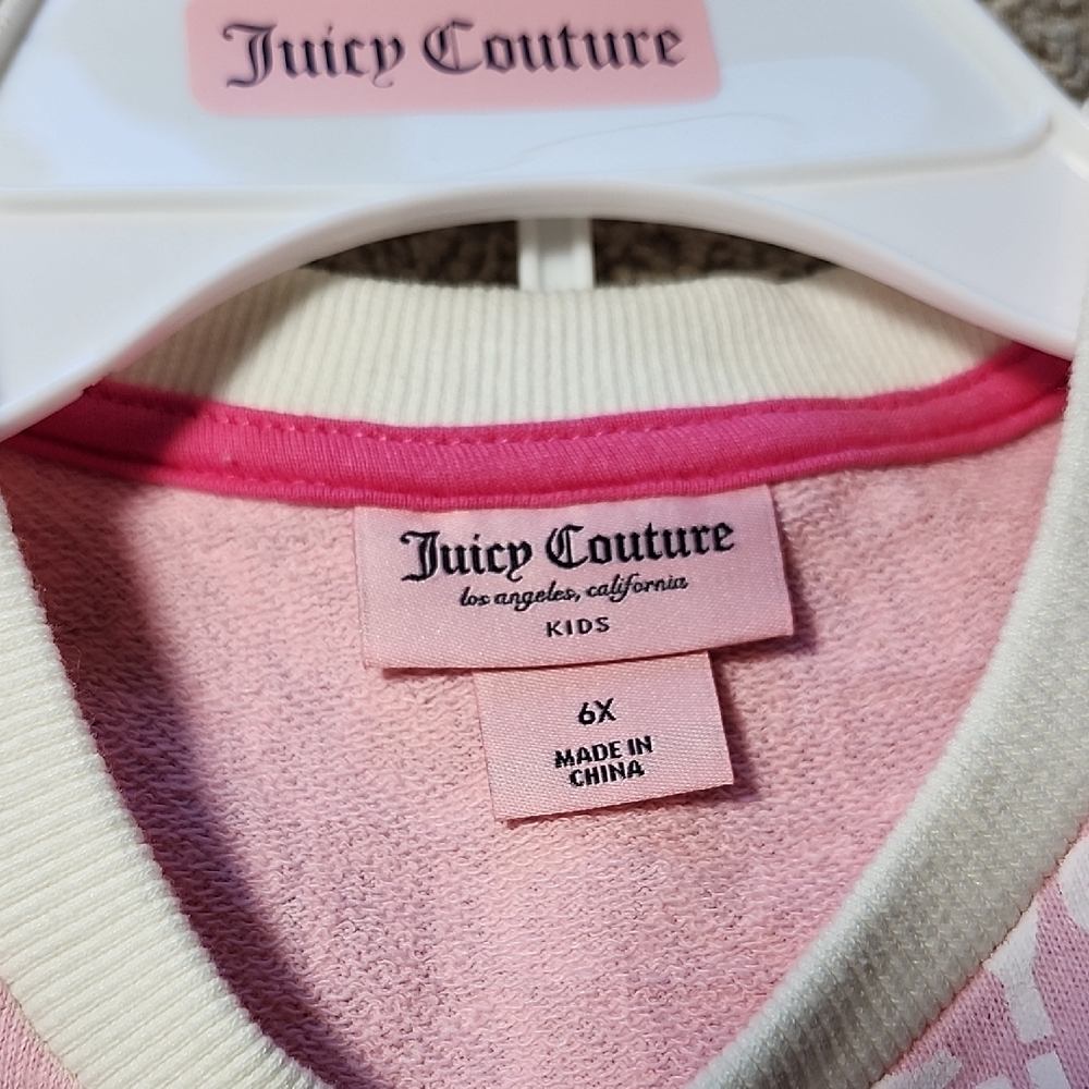 Juicy Couture Light Pink Kids Pajama Set - Picture 8 of 8
